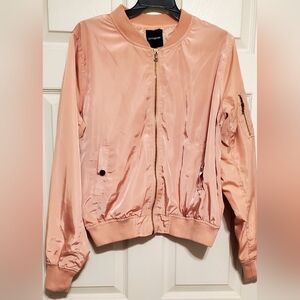 Better BE Trendy  bomber Peach Color jacket. Size L